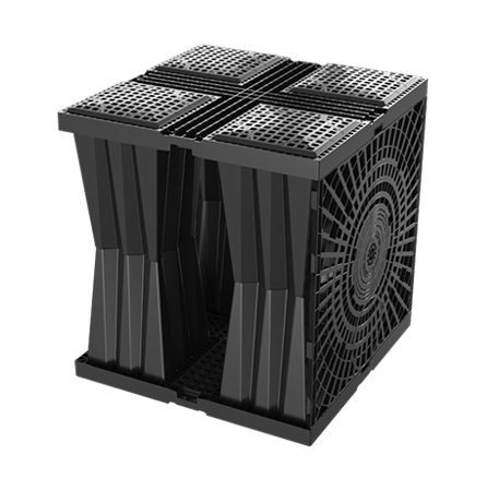 Module de gestion des eaux pluviales Aquabox de Geoplast