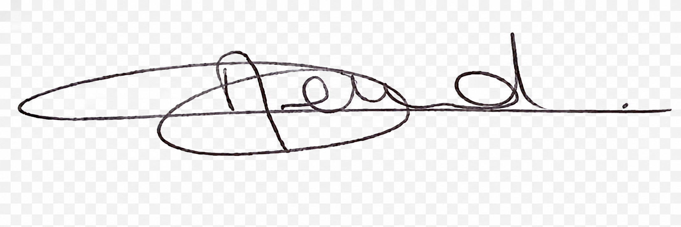 Signature manuscrite de Charlyne Ménard